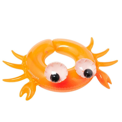 Bambinista-SUNNYLIFE--SUNNYLIFE Kiddy Pool Ring Sonny the Sea Creature Neon