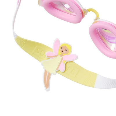 Bambinista-SUNNYLIFE--SUNNYLIFE Mini Swim Goggles Mima the Fairy Pink Lilac