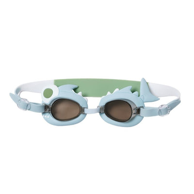 Bambinista-SUNNYLIFE--SUNNYLIFE Mini Swim Goggles Shark Tribe Khaki
