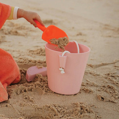 Bambinista-SUNNYLIFE--SUNNYLIFE Silicone Bucket & Spade Set Pink