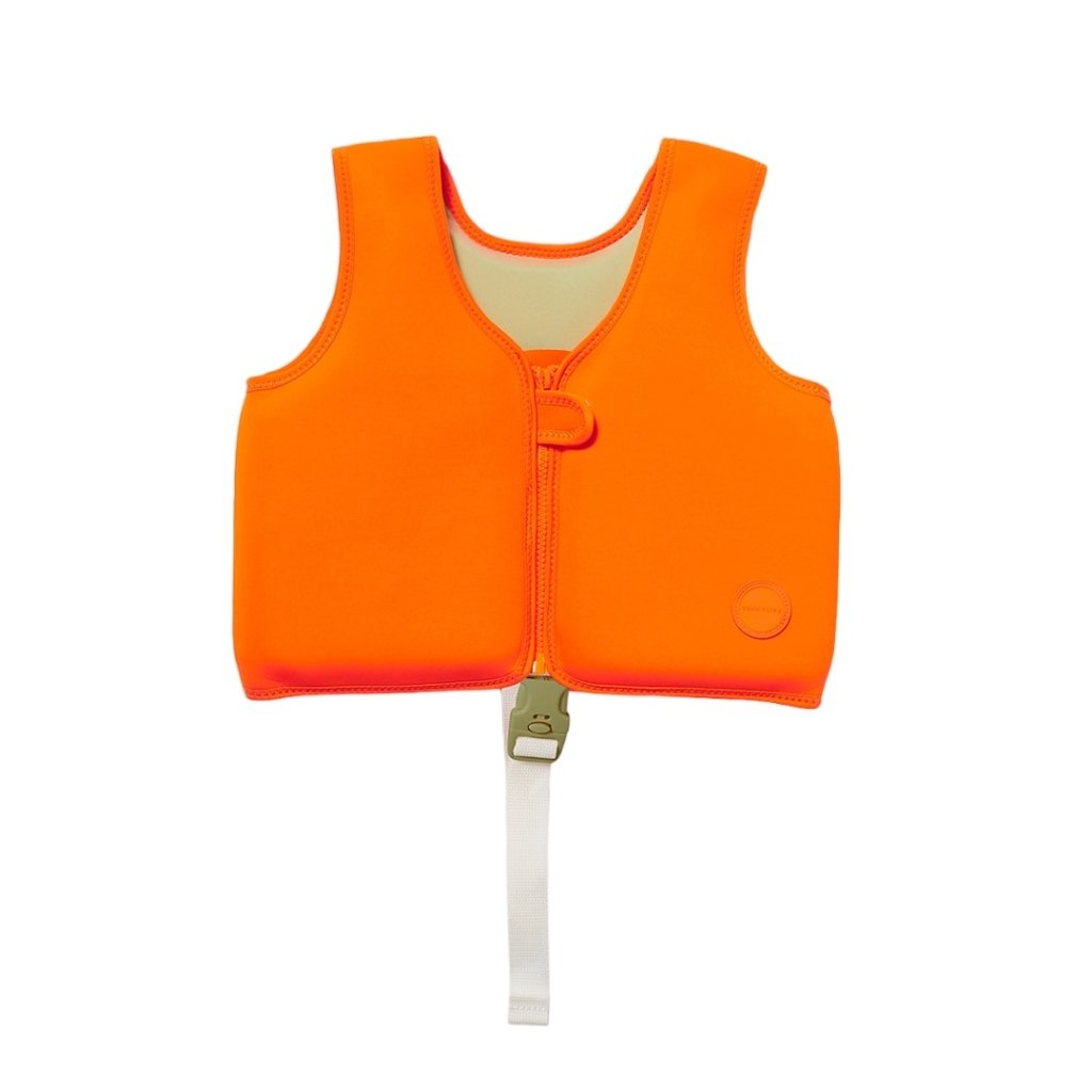 Bambinista-SUNNYLIFE--SUNNYLIFE Swim Vest Sonny the Sea Creature Neon