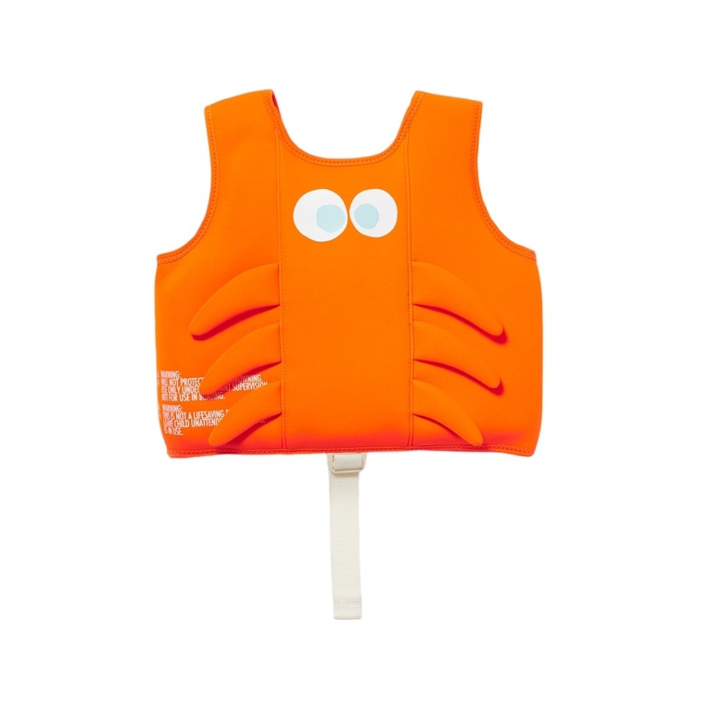 Bambinista-SUNNYLIFE--SUNNYLIFE Swim Vest Sonny the Sea Creature Neon