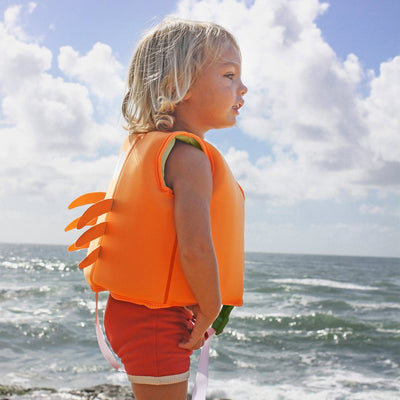 Bambinista-SUNNYLIFE--SUNNYLIFE Swim Vest Sonny the Sea Creature Neon