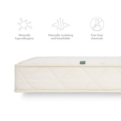 Bambinista-THE LITTLE GREEN SHEEP-Bedding-The Little Green Sheep Natural Junior Mattress - 90x190cm