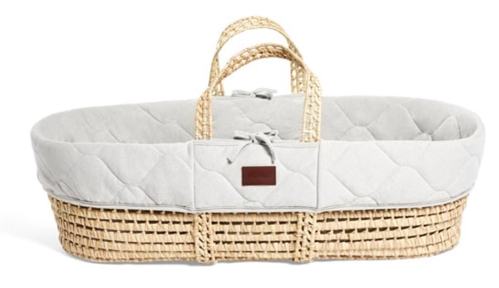 Natural moses basket mattress sales