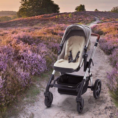 Bambinista-THE LITTLE GREEN SHEEP-Travel-The Little Green Sheep Natural Sheepskin Pram Liner - Ivory