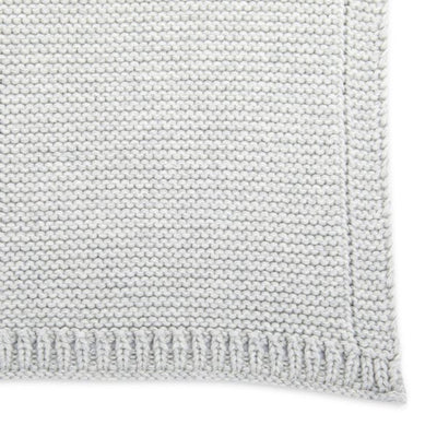 Bambinista-THE LITTLE GREEN SHEEP-Blankets-The Little Green Sheep Organic Knitted Cellular Baby Blanket - Dove