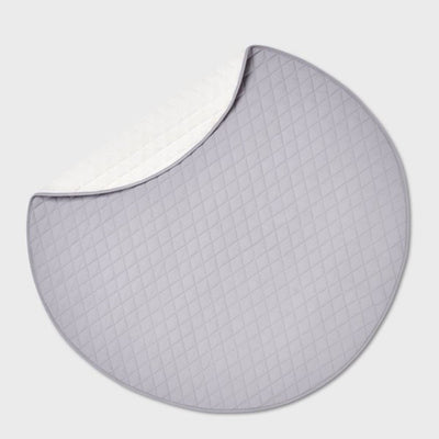 Bambinista-THE LITTLE GREEN SHEEP-Playmat-The Little Green Sheep Quilted Baby Playmat - Grey