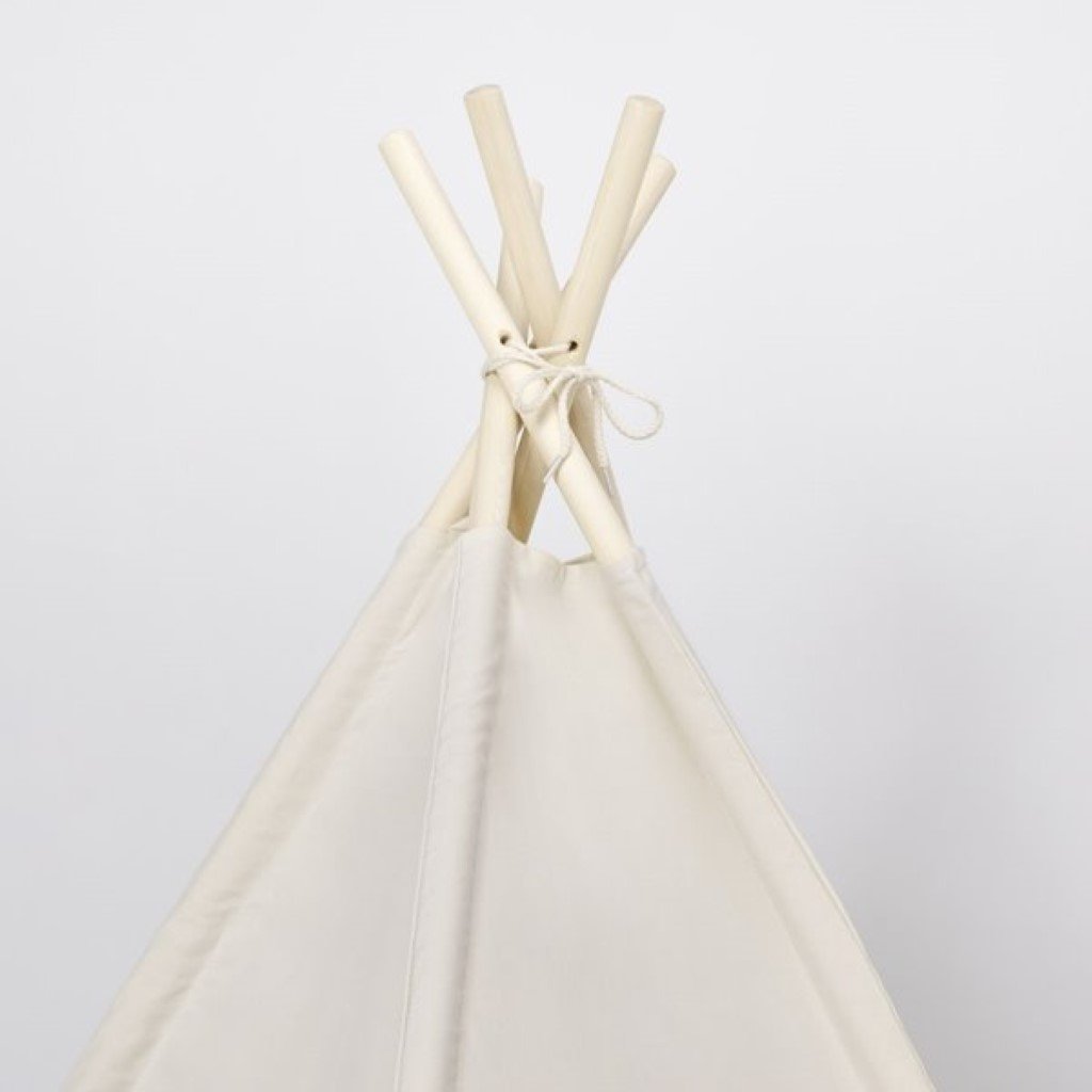 Bambinista-THE LITTLE GREEN SHEEP-Furniture-The Little Green Sheep Teepee Play Tent - Linen