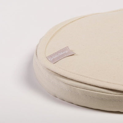 Bambinista-THE LITTLE GREEN SHEEP-Bedding-The Little Green Sheep Waterproof Moses Basket / Carrycot Mattress Protector - 30x70cm