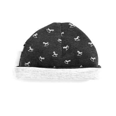 Bambinista-THE LITTLE TAILOR-Accessories-Rocking Horse Hat - Charcoal and Grey Marl