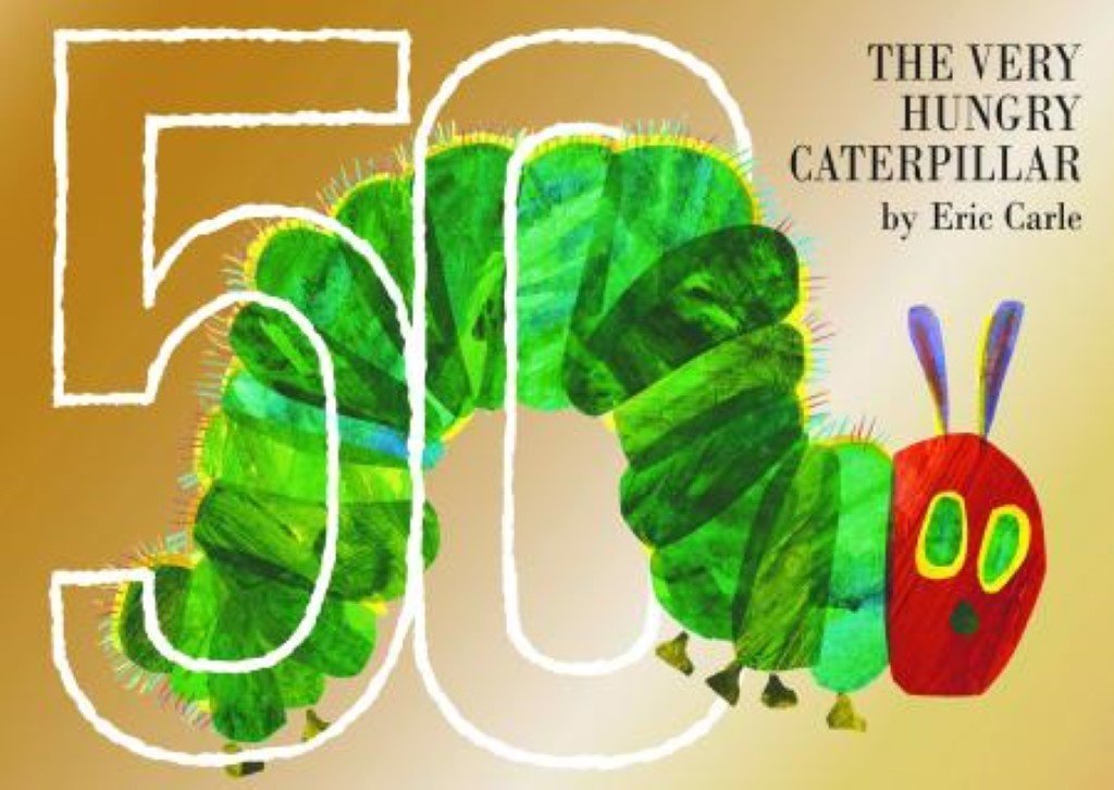 Bambinista-THE VERY HUNGRY CATERPILLAR-Books-Very Hungry Caterpillar 50th Anniversary Edition Book