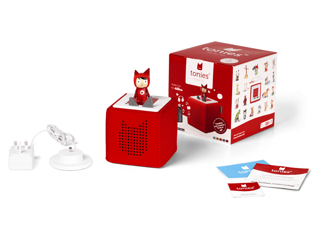 Bambinista-TONIES-Toys-Toniebox Starter Set - Red