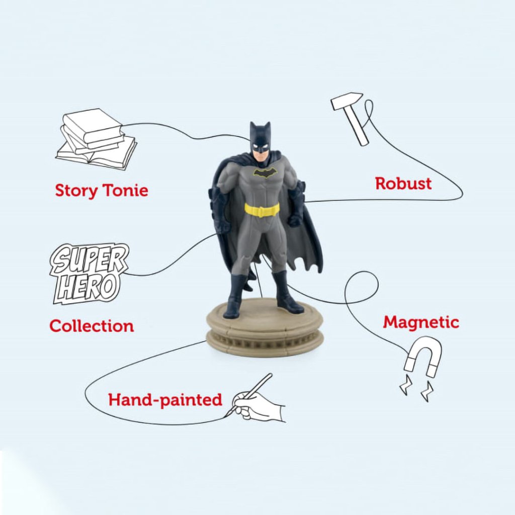 Bambinista-TONIES-Toys-TONIES DC Batman Tonie Audio Character (4 for 3) COMING SOON