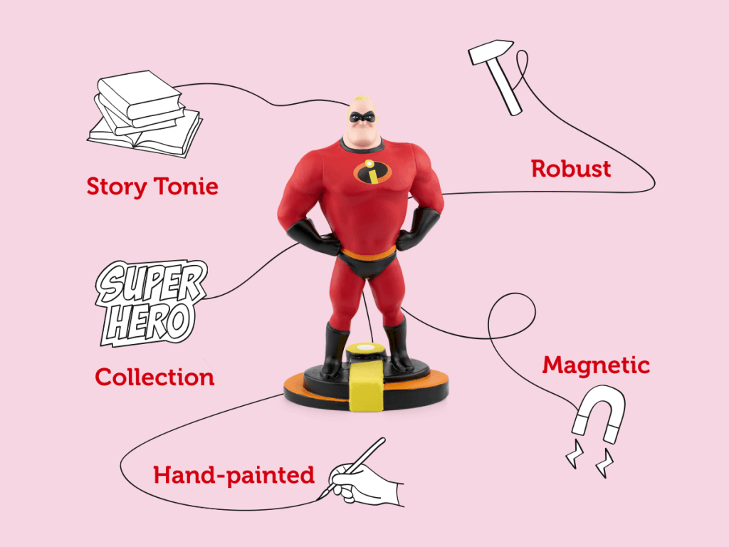 Bambinista-TONIES-Toys-TONIES Disney/Pixar The Incredibles Tonie Audio Character (4 for 3) COMING SOON