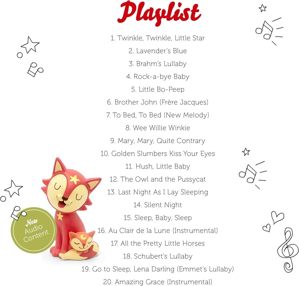 Bedtime Songs & Lullabye-Tonies Bedtime Songs & Lullabye-Tonies