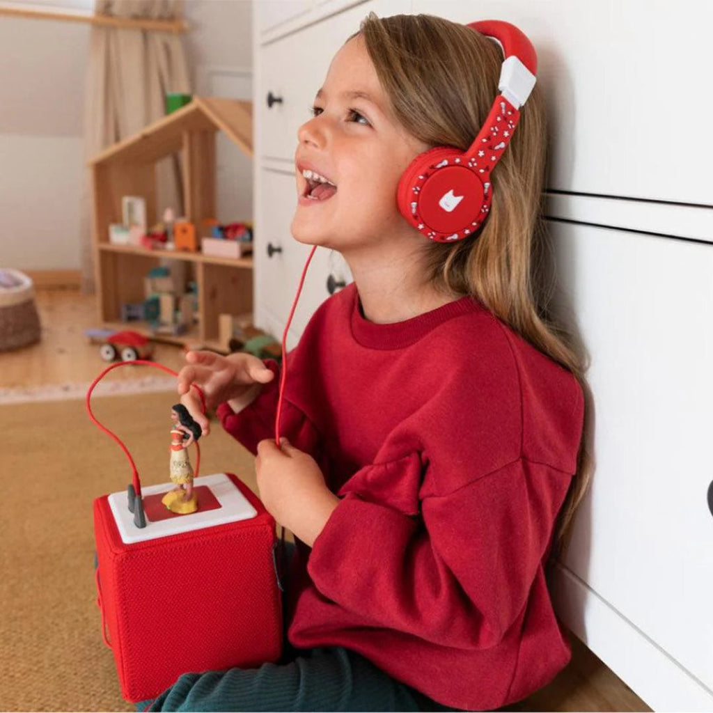Bambinista-TONIES-Toys-TONIES Foldable Headphones - Red