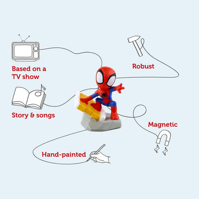 Bambinista-TONIES-Toys-TONIES Spidey & His Amazing Friends - Spidey (4 for 3)