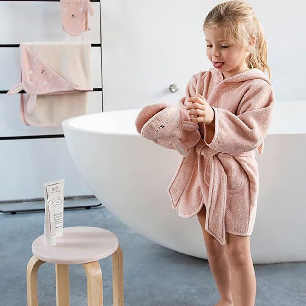 Bambinista-TRIXIE-Towels-Trixie Bathrobe 1-2 Yr - Mrs. Rabbit