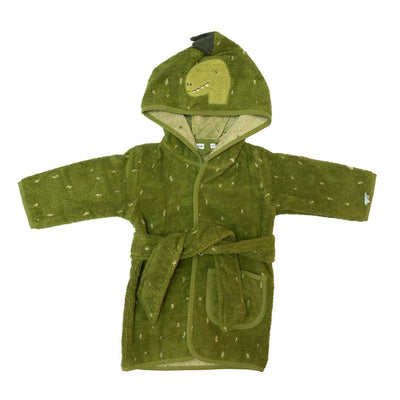 Bambinista-TRIXIE-Towels-Trixie Bathrobe 1-2y - Mr. Dino