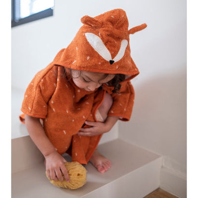 Bambinista-TRIXIE-Towels-TRIXIE Poncho - Mr. Fox