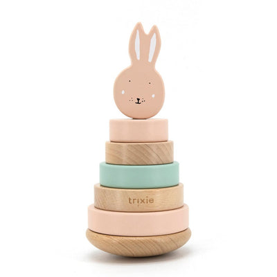 Bambinista-TRIXIE-Toys-TRIXIE Wooden Stacking Toy - Mrs. Rabbit