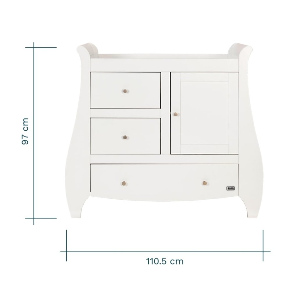 Bambinista-TUTTI BAMBINI-Travel-TUTTI BAMBINI Katie Mini 3 Piece Room Set - White