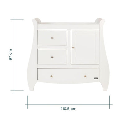 Bambinista-TUTTI BAMBINI-Travel-TUTTI BAMBINI Katie Mini 3 Piece Room Set - White