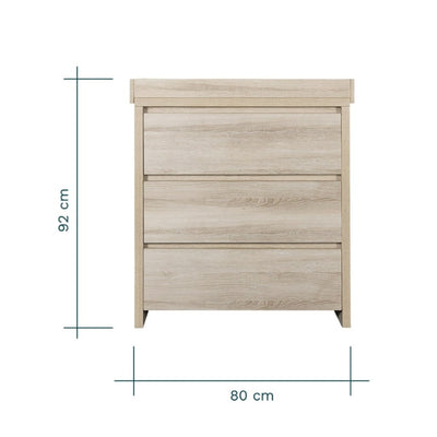 Bambinista-TUTTI BAMBINI-Travel-TUTTI BAMBINI Modena 2 Piece Room Set - Oak