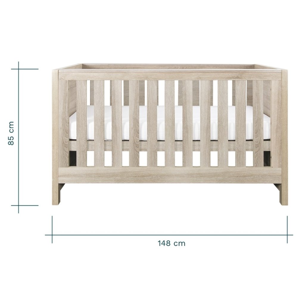 Bambinista-TUTTI BAMBINI-Travel-TUTTI BAMBINI Modena 2 Piece Room Set - Oak