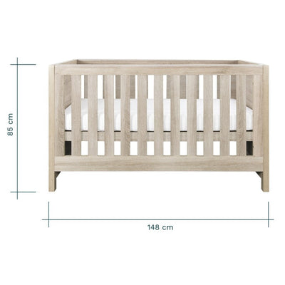 Bambinista-TUTTI BAMBINI-Travel-TUTTI BAMBINI Modena 2 Piece Room Set - Oak