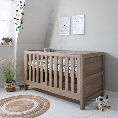 Bambinista-TUTTI BAMBINI-Travel-TUTTI BAMBINI Modena 3 in 1 Cot bed - Oak