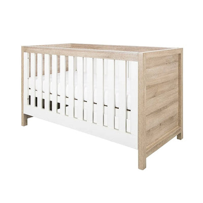 Bambinista-TUTTI BAMBINI-Travel-TUTTI BAMBINI Modena 3 in 1 Cot bed - White/Oak