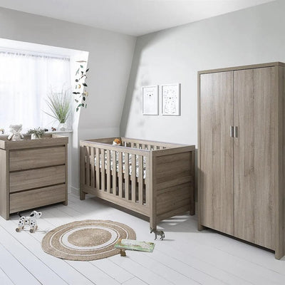 Bambinista-TUTTI BAMBINI-Travel-TUTTI BAMBINI Modena 3 Piece Room Set - Oak