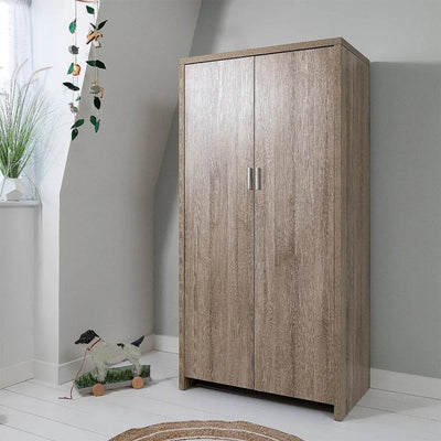 Bambinista-TUTTI BAMBINI-Travel-TUTTI BAMBINI Modena Wardrobe - Oak