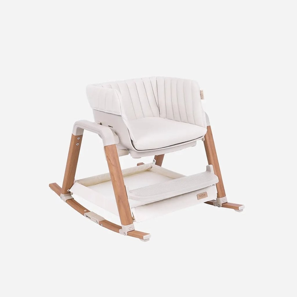 Bambinista-TUTTI BAMBINI-Travel-TUTTI BAMBINI Nova Evolutionary Highchair - Ecru/ Scandinavian Walnut