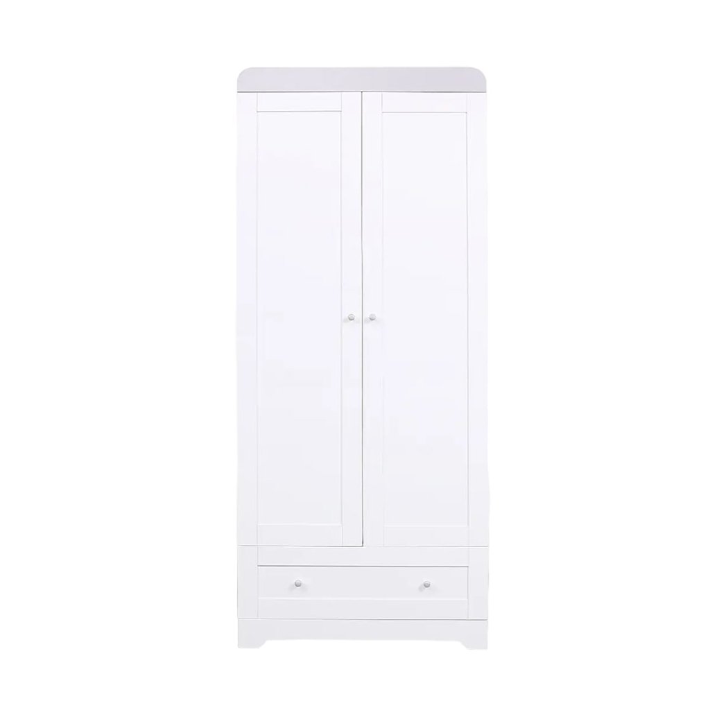 Bambinista-TUTTI BAMBINI-Travel-TUTTI BAMBINI Rio Wardrobe - White/Dove Grey
