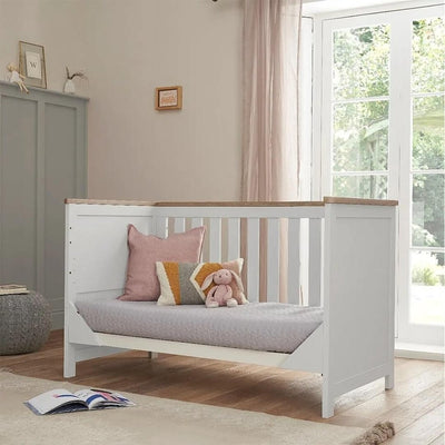 Bambinista-TUTTI BAMBINI-Travel-TUTTI BAMBINI Verona 2 Piece Room Set - White/Oak