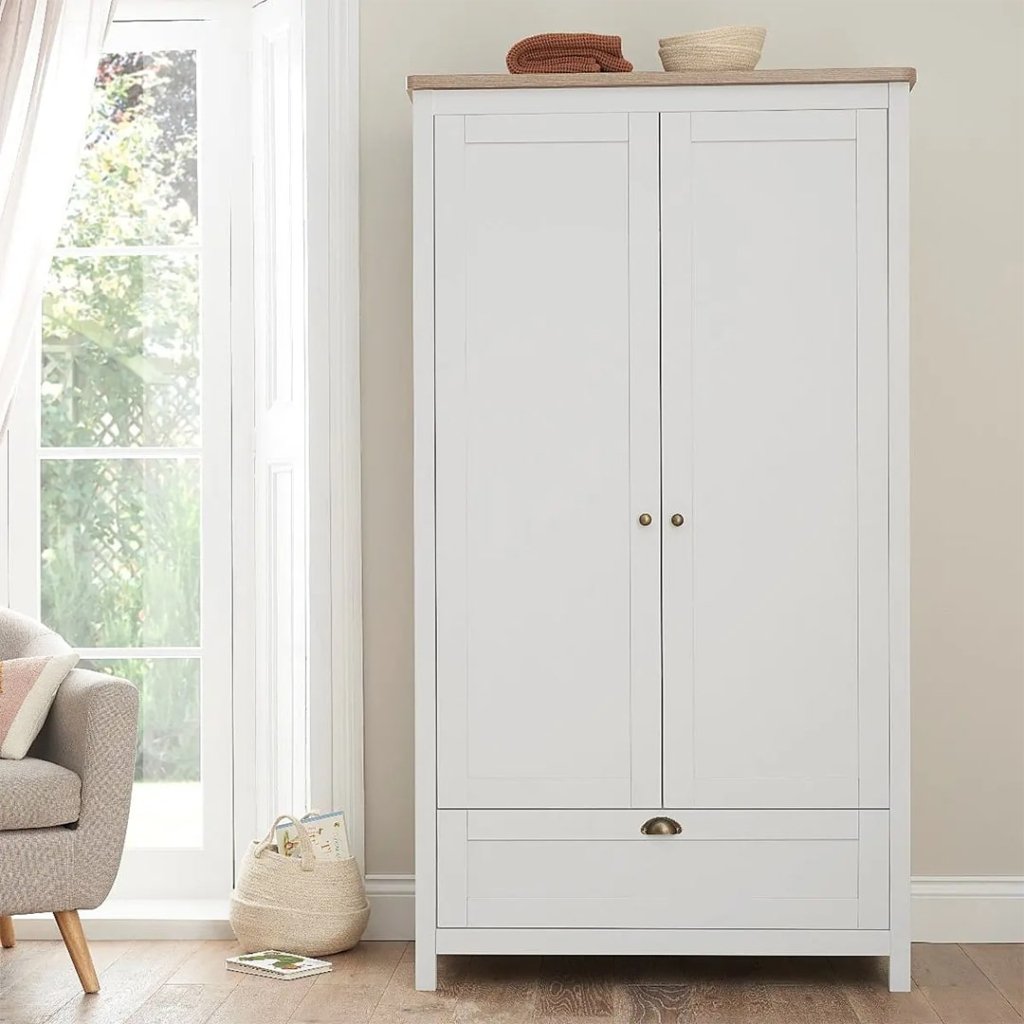 Bambinista-TUTTI BAMBINI-Travel-TUTTI BAMBINI Verona 3 Piece Room Set - White/Oak