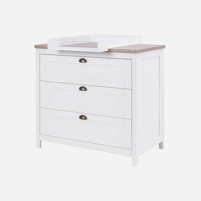 Bambinista-TUTTI BAMBINI-Travel-TUTTI BAMBINI Verona Chest Changer - White/Oak