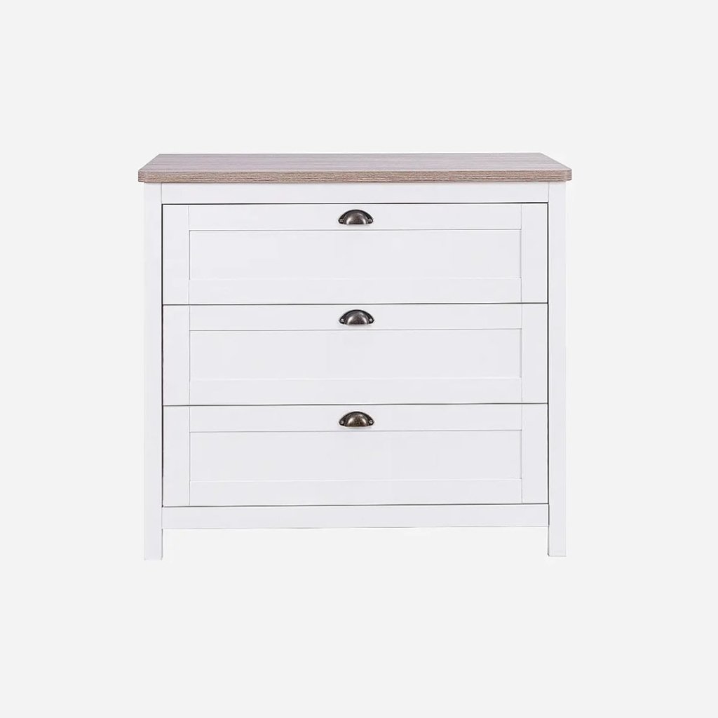 Bambinista-TUTTI BAMBINI-Travel-TUTTI BAMBINI Verona Chest Changer - White/Oak