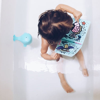 Bambinista-WEE GALLERY-Toys-Wee Gallery Bath Book - Ocean