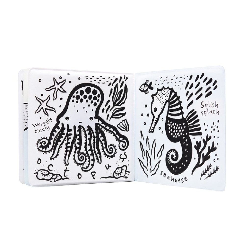 Bambinista-WEE GALLERY-Toys-Wee Gallery Bath Book - Ocean