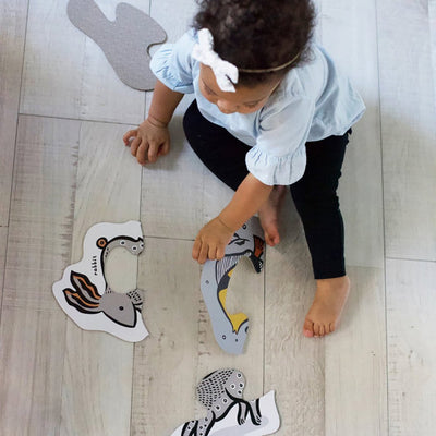 Bambinista-WEE GALLERY-Toys-Wee Gallery Beginner Puzzle - Pets