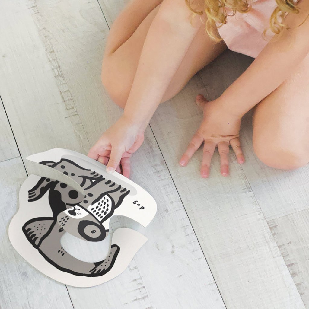 Bambinista-WEE GALLERY-Toys-Wee Gallery Beginner Puzzle - Pets