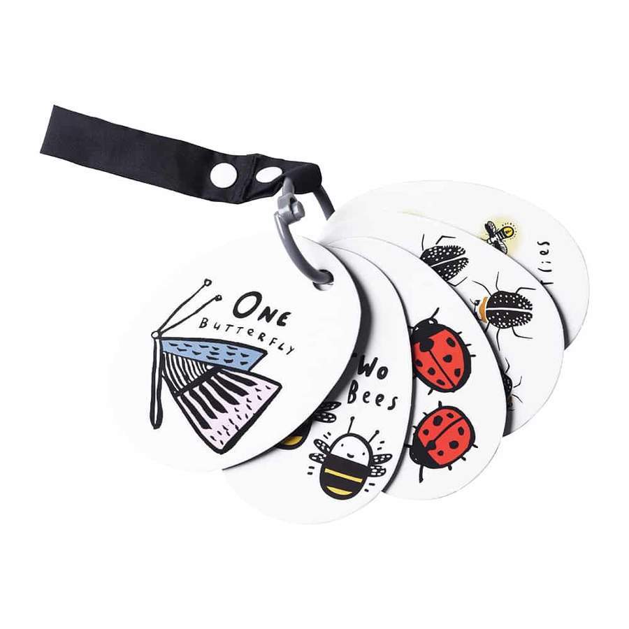 Bambinista-WEE GALLERY-Toys-Wee Gallery Stroller Cards - I See Bugs to Count