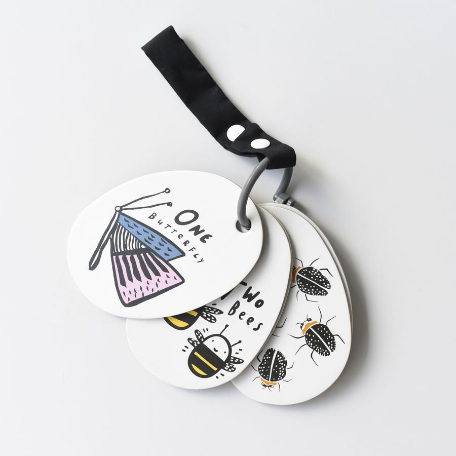 Bambinista-WEE GALLERY-Toys-Wee Gallery Stroller Cards - I See Bugs to Count