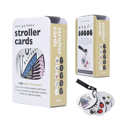 Bambinista-WEE GALLERY-Toys-Wee Gallery Stroller Cards - I See Bugs to Count