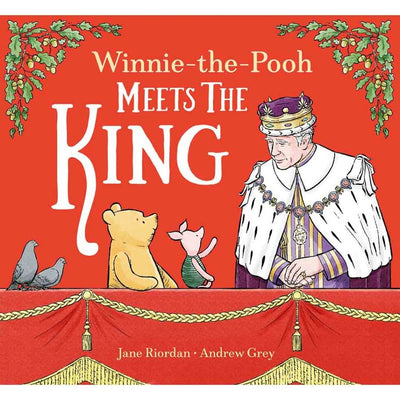 Bambinista-WINNIE THE POOH-Books-WINNIE THE POOH Meets the King Coronation 2023 Paperback – Picture Book