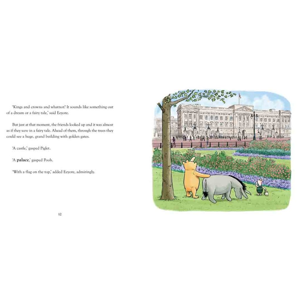 Bambinista-WINNIE THE POOH-Books-WINNIE THE POOH Meets the King Coronation 2023 Paperback – Picture Book